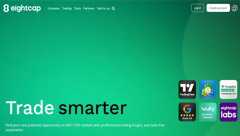 Web de eightcap