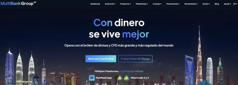 Web de MultiBank