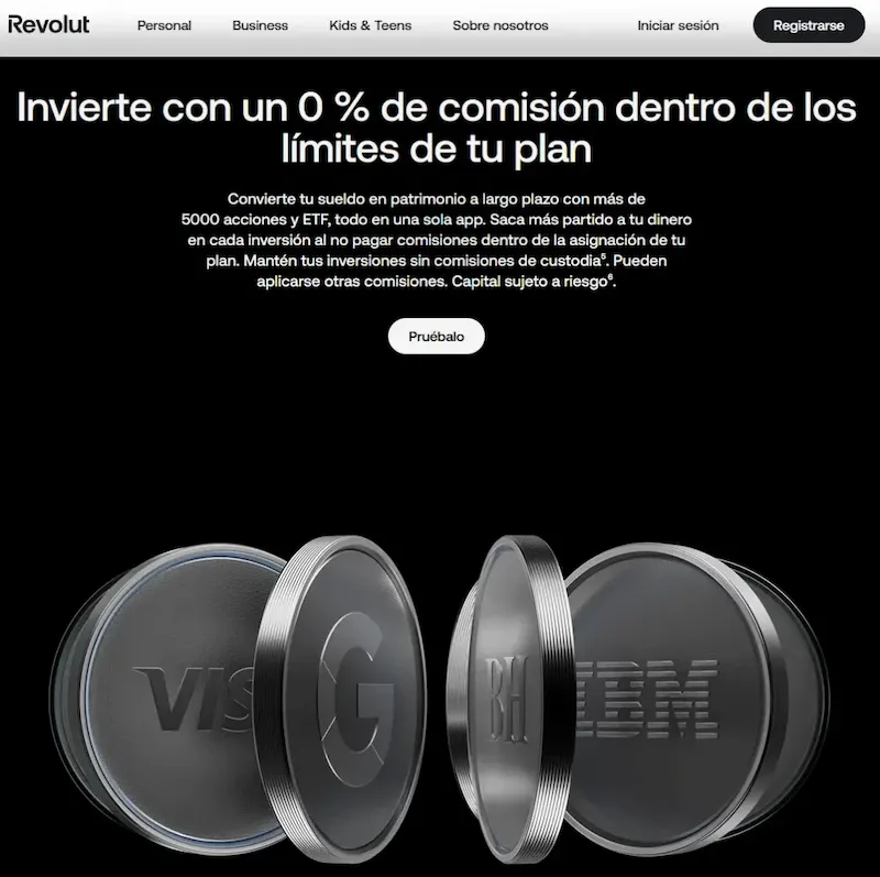 Web de Revolut